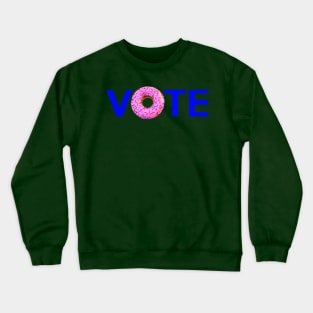 Vote Donut Crewneck Sweatshirt